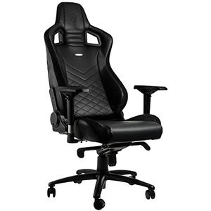 noblechairs EPIC Gaming Stoel - Bureaustoel - Gaming Chair - Imitatieleer - Inclusief kussens - Zwart