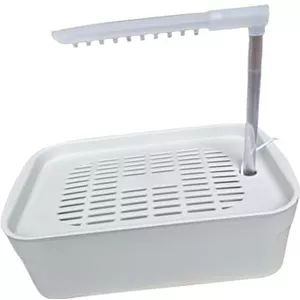 Vogelbad, automatische vogelbadkamer speelgoed, multifunctionele kleine badkuip, kooi vogel douche fontein, vogelbad met meerdere kranen, parkiet bad accessoires, automatische vogel douche fontein