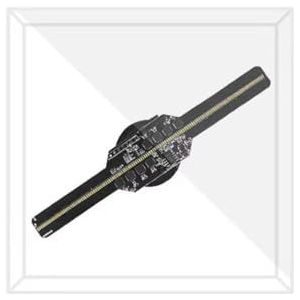 3D Hologram Fan 5,5 inch 14 cm 3D holografische projectorventilator en schelpreclameverlichting 128 LED-lichtbord holografische lamp/vierhoekige/zeshoekige schelp voor zakelijke winkelborden, bars