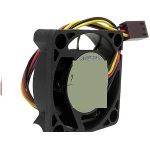 4cm ventilator voor Everflow R124010BH 40mm 12V koelventilator RPM, CPU/voedingskoeling, frequentieventilator