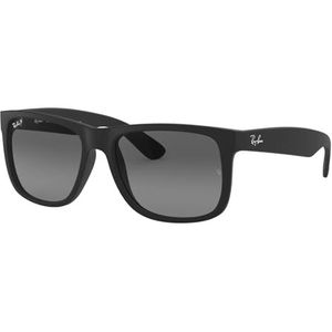 Ray-Ban 0RB4165 622/T3 55 (RB11) Men's Justin Black Sunglasses