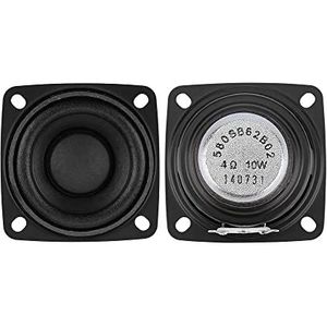GatherTOOL 2 Stks Full Range Geluidsversterker Luidspreker Driver 4 Ohm 10 W 15 W 20 W Radio Luidspreker DIY BT Luidspreker 2 Inch (Kleur: 4 Ohm 10 W Luidspreker)