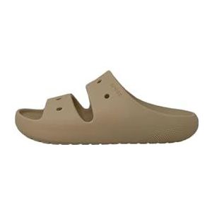 Crocs Unisex Classic sandalen V2 voor volwassenen, Shiitake, 38/39 EU