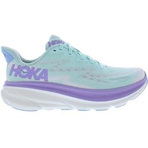 HOKA ONE ONE Clifton 9 Womens Schoenen, Zonovergoten Oceaan/Lila Mist, 41 EU