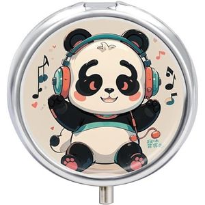 Panda Pillendoosje Pillendoosje Pil Organizer Geneeskunde Pil Organizer Wekelijkse Pil Organizer Pil Houder Kleine Pil Case Pil Containers Pil Houder voor Portemonnee