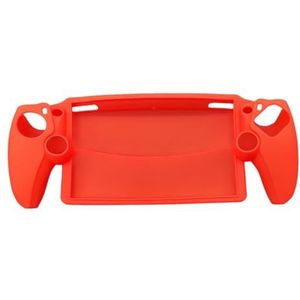 For Play Station Portal Beschermhoes Console Accessoire Siliconen Antislip en Stofdicht (Rood)