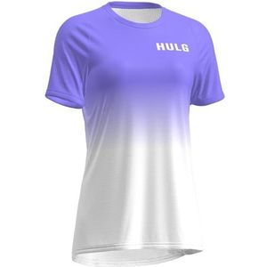 HULG Fietsshirts voor dames, MTB-shirt, MTB-shirt voor dames, fietstops voor vrouwen, vochtafvoerende stof zorgt ervoor dat het shirt ademend is en zweet snel afvoert, kleur-08, XXL