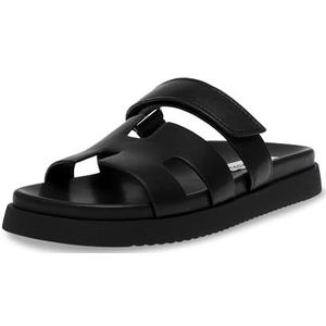 steve madden Madden Mayven Slide Sandal zwart leer 5.5 UK Zwart leder 38 EU