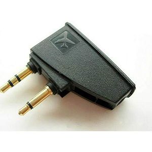 BODYART Vliegtuig Audio Adapter voor Bose QC35 QC25 QC20 QC15 QC3 QC2 Hoofdtelefoon