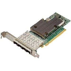 HPE - BCM 57504 - Netwerkkaart - Zwart - 10/25GBE - 4 Poorten - PCI Express 4.0 x16