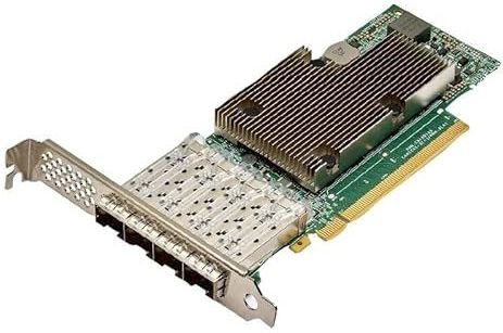 HPE - BCM 57504 - Netwerkkaart - Zwart - 10/25GBE - 4 Poorten - PCI Express 4.0 x16