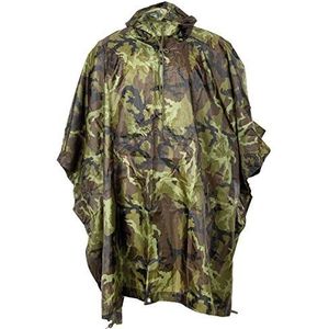 MFH Waterbestendig Poncho Ripstop Czech Woodland
