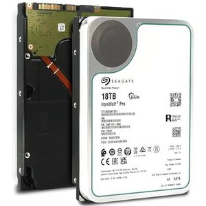 Seagate IronWolf Pro 18TB ST18000NT001 Interne NAS Festplatte 3.5 Zoll HDD, Serial ATA III, 7200RPM, 256MB Cache (Refurbished)