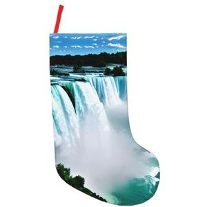 stujvc Niagara Herfst Print Extra Grote 45 cm Kerstkousen, Perfecte Kous Stuffers Voor Volwassenen Kerstboom Opknoping