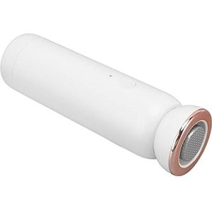 Elektrische Eeltverwijderaar, 5 Snelheden Verstelbare Draagbare Elektronische Voetslijpmachine USB Oplaadbaar Voorkom Krassen met 3 Slijpkoppen voor Droge Huid (Wit)