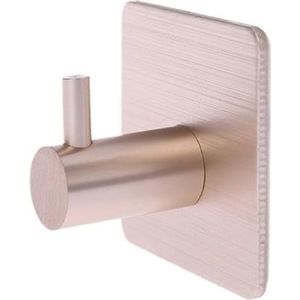 Heble - Handdoekhaak Set - Roze - RVS - 4 Stuks