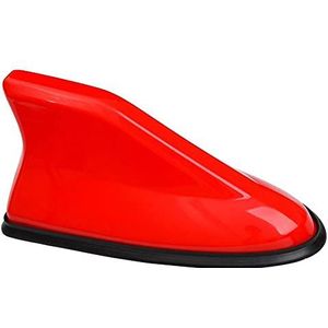 GPRTKULE Universele auto haaienvin antenne auto radio antennes FM/AM-signaal beschermende antenne auto styling auto dak antennes decoratie (rood)