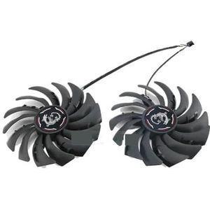 PC VGA-koelventilator voor MSI voor RTX 2080 TI voor GAMING X voor TRIO 2070 SUPER grafische videokaartkoeler PLD09210S12HH 95 mm PLD10010S12HH(95mm A Pair)