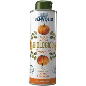 BENVOLIO - Biologische Pompoenpitolie 250 ml - Antioxidant, Hydraterend en Anti-aging - Ideaal voor Salades en Soepen - Acne en Prostaat Huidverzorging. Volledige gezondheid!