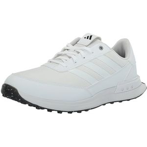 adidas Men's S2G Spikeless 24 Golf Shoes, Footwear White/Core Black, 8.5 Wide