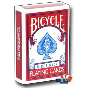 Bicycle Mini-spel, rood (US Playing Card Company)
