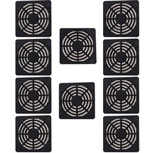 Suammiitstrieadea 10 Stks Computer PC Stofdicht Koeler Fan Case Cover Stof Filter Mesh 6Cm