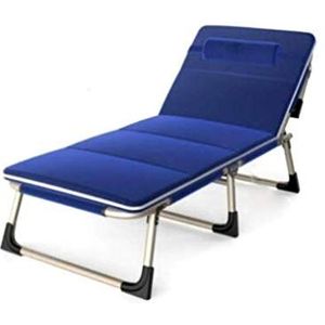 Outdoor terrasstoelen ligstoel patio lounge stoelen ademend opvouwbaar bed ligstoel balkon strand ligstoel middagpauze ligstoel (kleur: stijl a)