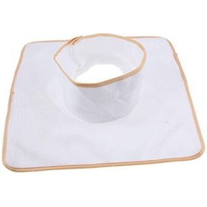 Wasbare herbruikbare massage bed tattoo tafel blad pad met gezicht gat wit