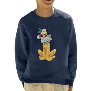 Disney Pluto Kerstman Letter Sweatshirt voor kinderen