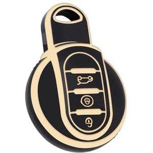 Autosleutel beschermhoes Tpu Auto Flip Folding Key Case Cover Shell Voor Bmw Voor Coopers Voor Een Voor Jcw F56 F55 F54 F57 F60 R55 R56 R57 R58 R59 R60 S Roadster Sleutel Shell(1 UK)