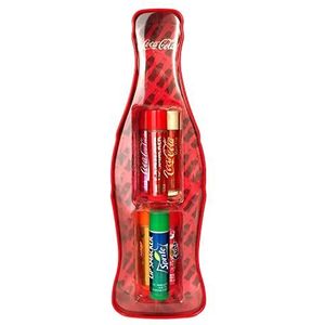 Lip Smacker Coca-Cola Vintage Blikken Collectie Lip Smacker Balsems in verschillende smaken geïnspireerd door Coca-Cola in een iconische Coca-Cola Vintage Bottle Box om te verzamelen