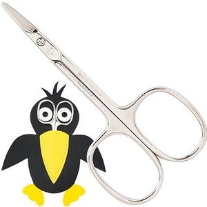 DREI SCHWERTER Germany babyschaar baby nagelschaar kinderschaar met etui 'Rabe Corbi' voor baby's en peuters (527)