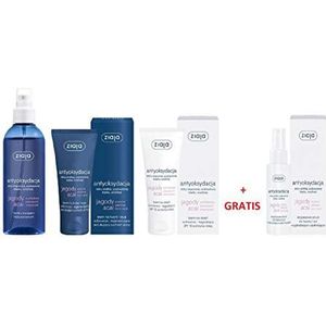 ZIAJA ACAI dagcrème 50 ml, nachtcrème 50 ml, hyaluronzuur-tonicum 200 ml + gratis gezichtsserum 50 ml (gezichtsverzorgingsset)