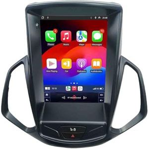 Android 14 2 Din Autoradio 9in Auto Stereo voor Ford Ecosport 2013-2016 met Draadloze Carplay Android Auto Bluetooth GPS Navigatie FM Radio WIFI Stuurwielbediening(H-3(2G+32G))