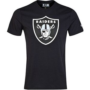 New Era Team Logo T-Shirt Men - Oakland Raiders - Zwart, Zwart/Oakland-Raiders, L
