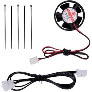 1 stuks koellichaamkoeling for Cre K1 K1C Max extrudermotor Andere extruders uitgerust met vergelijkbare Vo En3 V3(Extruder Fan Kit)