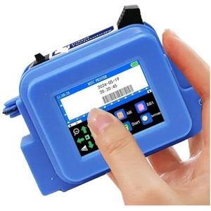 12,7 MM draagbare mini handheld inkjetprinter Tekst QR Barcode Batchnummer Logo Afbeelding Datum Drukmachine Afdrukken in meerdere formaten(Without ink)