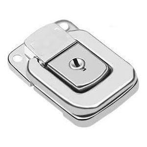 Sluitingen met knevel, RVS Knevelsluiting for Dozen Zilver Verpakking van 2(6445 50k)