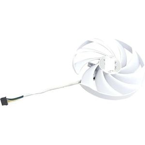 Computer koelgedeelte voor RTX 4080 Gaming X TRIO wit 95 mm PLD10010B12HH ventilator vervanging voor grafische kaart RTX4080 (ventilator - 1 stuks)