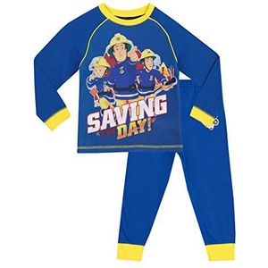 Brandweerman Sam Jongens Pyjama's Blauw 98