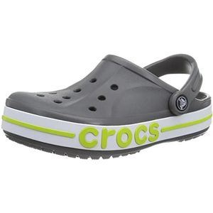 Crocs Bayaband Klompen Unisex Slate Grey / Lime Punch 45