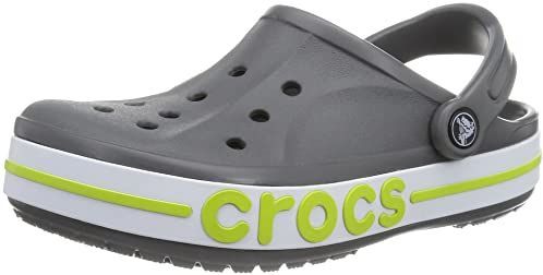 Crocs Bayaband Klompen Unisex Slate Grey / Lime Punch 45