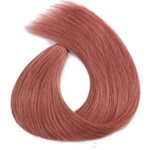 Paardenstaartverlenging, Blonde rechte paardenstaartextensies for vrouwen Nephaar(Light pink)