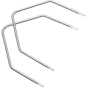 Auto Radio ontgrendelingssleutel DIN ontgrendelingssleutel voor auto/auto/auto cd-speler pinnen | universele pin stereo CD40 gereedschap (2 stuks)