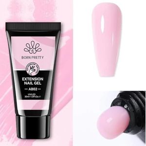 Born Pretty - Polygel - 30 ml - Polygel producten - Polygel wit - Polygel roze - Polygel glitter - Polygel nude - Extension gel - Builder gel (BP02, 30 ml)
