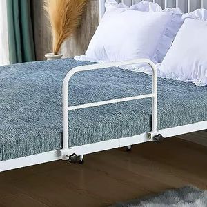Verstelbaar bed Rail voor oudere volwassenen, clip-on medische bed veiligheidsrails, Bed Valpreventie Grab Bar, Bed Assist Rail, voor Studentenhuisvesting zwangere vrouwen, mensen met een handicap(80*