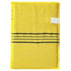 Badsponzen for volwassenen, badspons, mesh poef badspons, schuim Loofah spons (Color : 1PC Yellow)