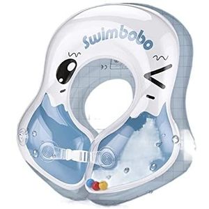 Baby Opblaasbare Zwemmen Ring Oksel Ring Drijvende Ring 1-3 Jaar Oude Kinderen Water Speelgoed Zwemmen Ring (Color : wit, Maat : B)
