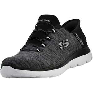 Skechers Go Walk Arch Fit Damessneakers, Zwart Wit, 36.5 EU