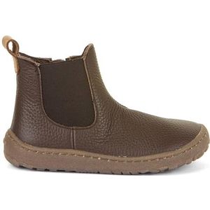 Froddo Chelsea Boots/blotevoetenschoenen van nappaleder in oudroze + fleece voering & rits v G3160237, bruin, 37 EU